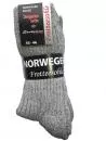 Norwegersocken, graumelange